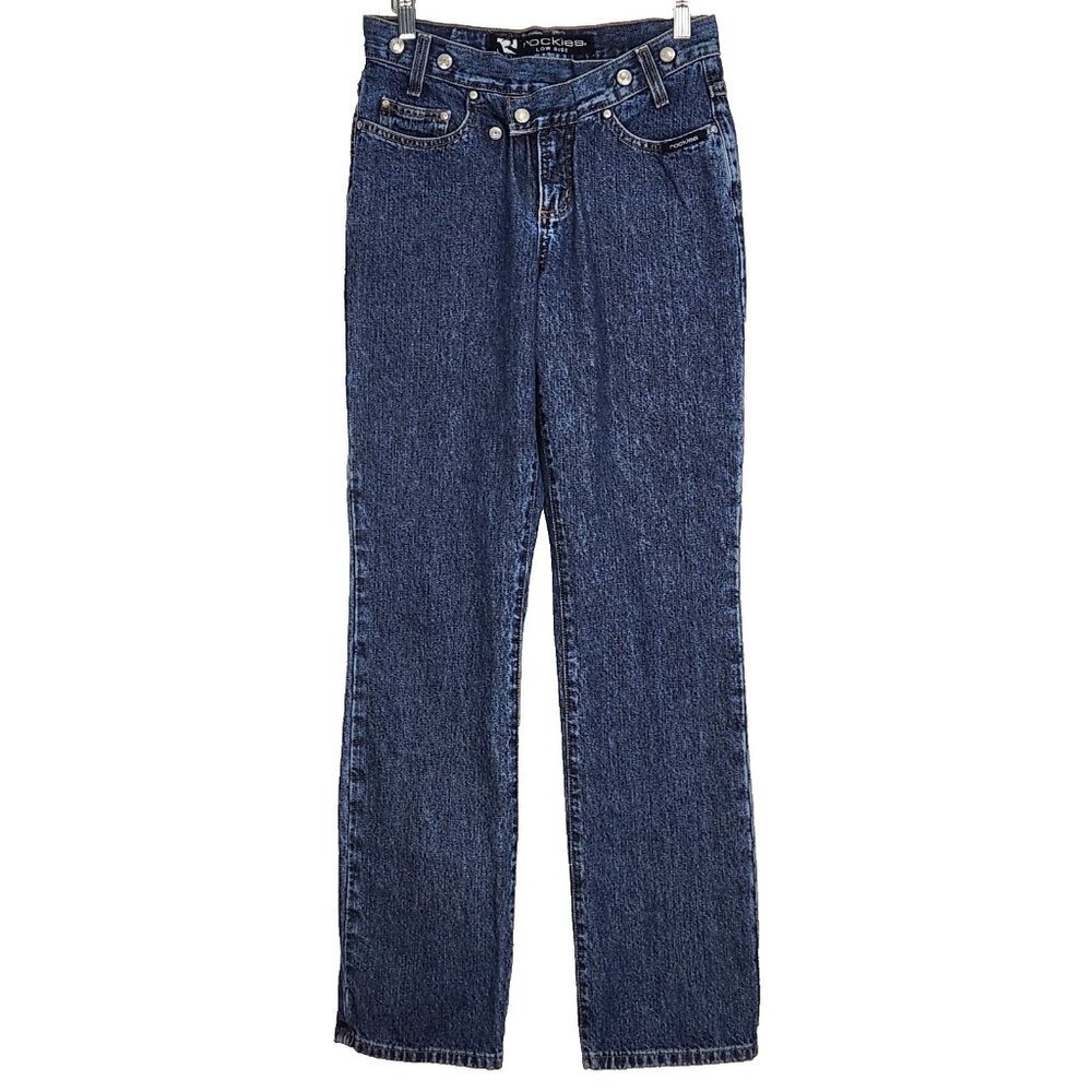 Rockies Bareback Low Rise Crossover‎ Waist Straight Jeans 3 Regular Western